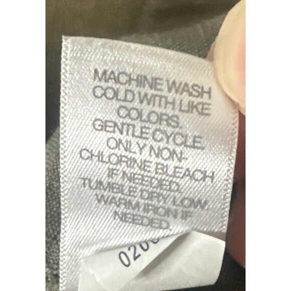 J. Jill Love Linen Olive GREEN Pull On Ankle Pants Women’s Elastic Waist Sz L - Picture 9 of 10